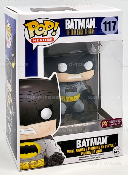 Funko POP Heroes DC Batman The Dark Knight Returns Batman 117 Vinyl Figure