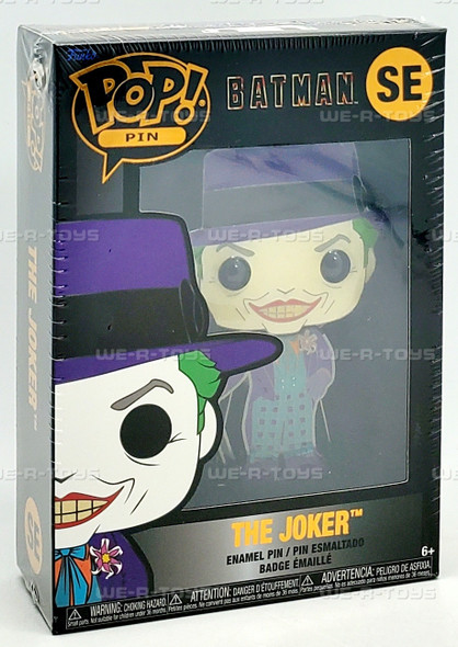 Funko POP Pins DC Batman 1989 The Joker Enamel Pin 40181