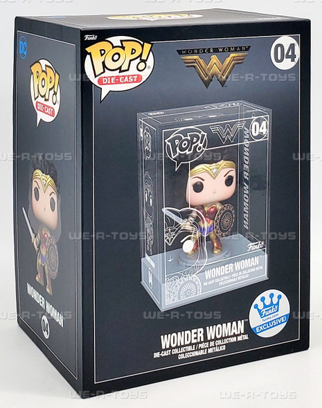 Funko POP Die Cast DC Wonder Woman with Sword & Shield 04 Figure