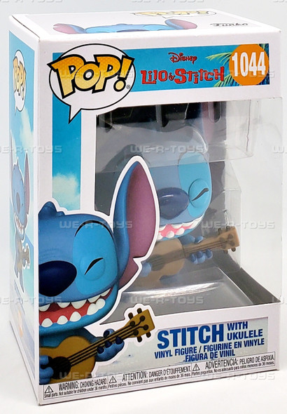 Funko POP Disney Lilo & Stitch 1044 Stitch with Ukulele Vinyl Figure