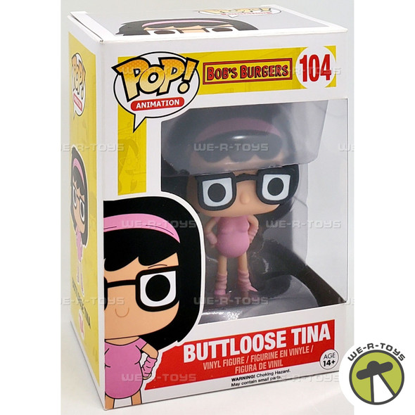 Funko POP Animation 104 Bob’s Burgers Buttloose Tina Vinyl Figure