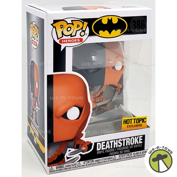 Funko POP Heroes DC Comics Batman Deathstroke 386 Vinyl Figure
