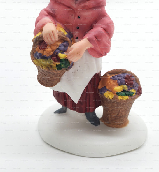 Department 56 Chelsea Market Flower Monger & Cart Heritage Village #58157