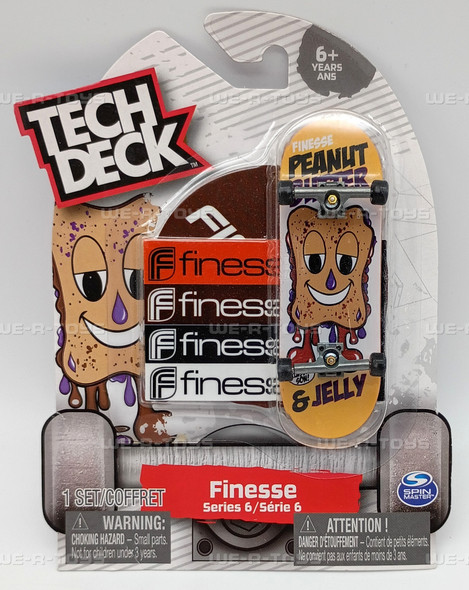 Tech Deck Finesse Series 6 Skateboard Set Accessory Spin Master#20087783