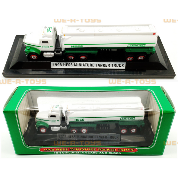 1998 Hess Miniature Tanker Truck NEW