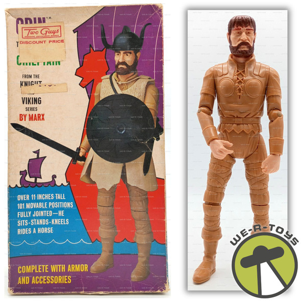 Odin The Viking Chieftain By Marx 1970s Action Figure & Accessories #5440