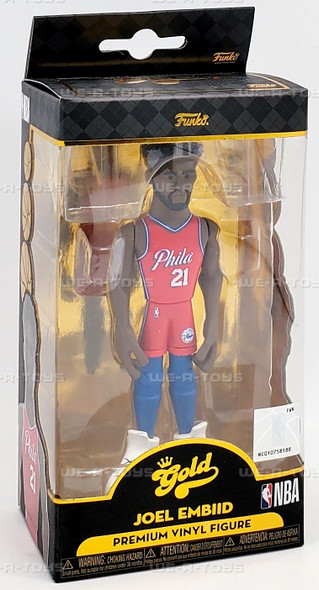 Funko Gold NBA Sixers Joel Embiid Premium Vinyl Figure 61486
