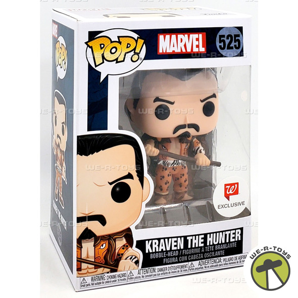 Funko POP Marvel Kraven The Hunter 525 Vinyl Bobble Head Figure
