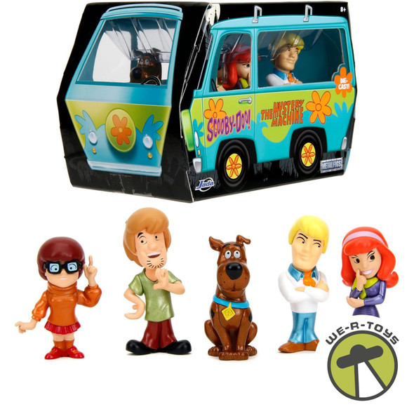 Scooby-Doo MetalFigs 2 1/2-Inch Die-Cast Metal Mini-Figure 5-Pack Jada