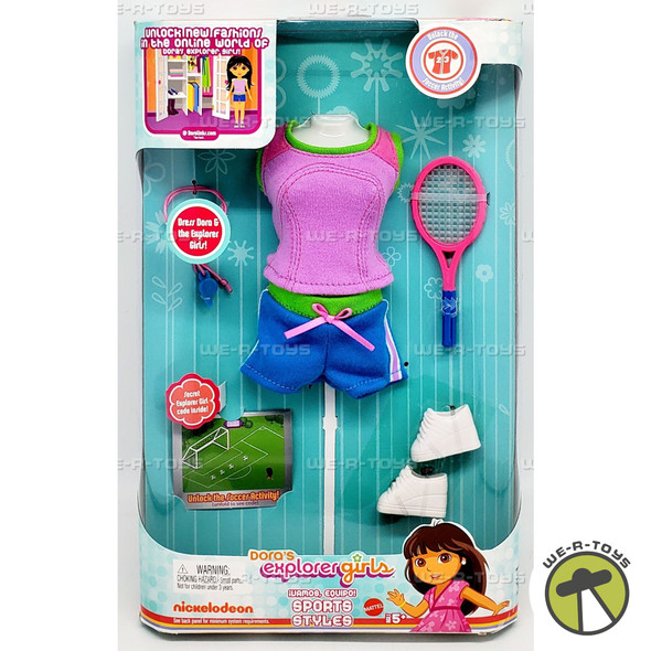 Dora the Explorer Dora's Explorer Girls Movie Night Outfit Mattel N9185
