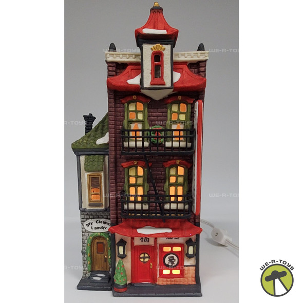 Department 56 Wong's In Chinatown Christmas in the City Series 1990 #5537-9U