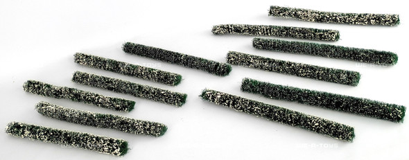 Department 56 Village Flexible Sisal Hedge Accessory Set of 3 No 52596 Lot of 4