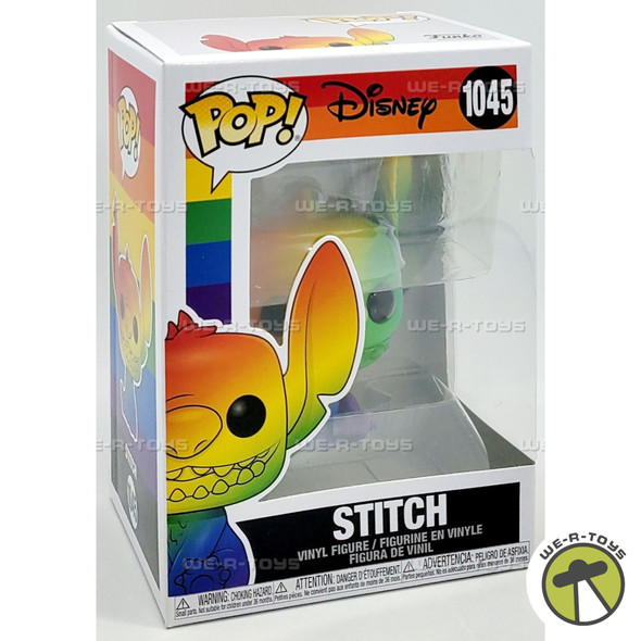 Funko POP Disney Lilo & Stitch Pride Stitch 1045 Rainbow Vinyl Figure