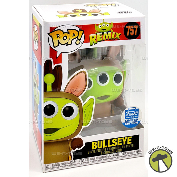Funko POP Disney Pixar Remix Alien as Bullseye 757 Vinyl Figure