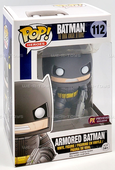 Funko POP Heroes Batman The Dark Knight Returns Armored Batman 112 Vinyl Figure