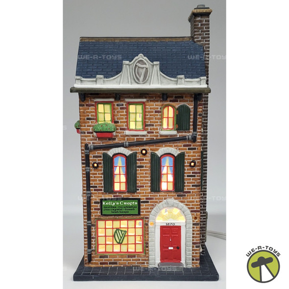 Department 56 Kelly's Irish Crafts Christmas in the City Series #59216U