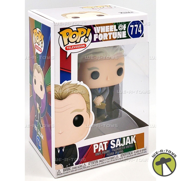 Funko POP Television Wheel of Fortune Pat Sajak 774 Vinyl Figure