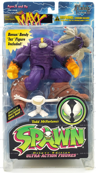 Spawn The Maxx Deluxe Ultra-Action Figure & Isz Figure McFarlane Toys 1996