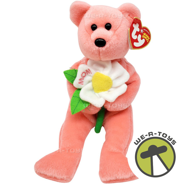 Ty Beanie Babies Dearly the Bear Mother's Day Exclusive Plush