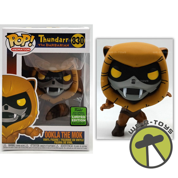 Funko POP! Animation Ookla The Mok Thundarr The Barbarian #830 Vinyl Figure