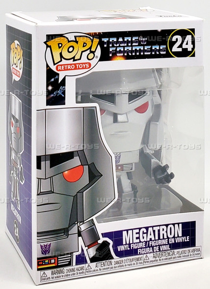 Funko POP Retro Toys Transformers Megatron 24 Vinyl Figure