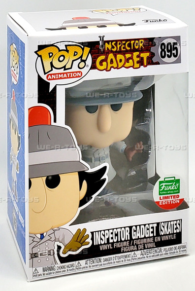 Funko POP Animation Inspector Gadget Inspector Gadget in Skates 895 Vinyl Figure