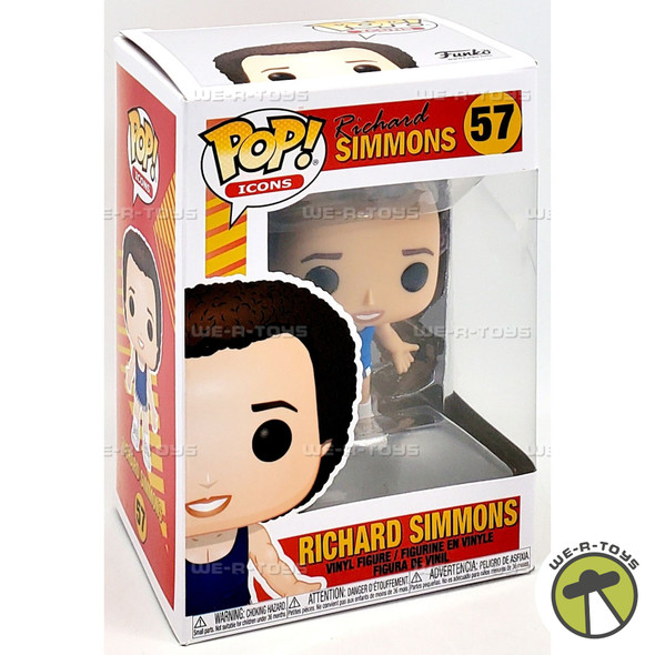 Funko POP Icons Richard Simmons 57 Vinyl Figure