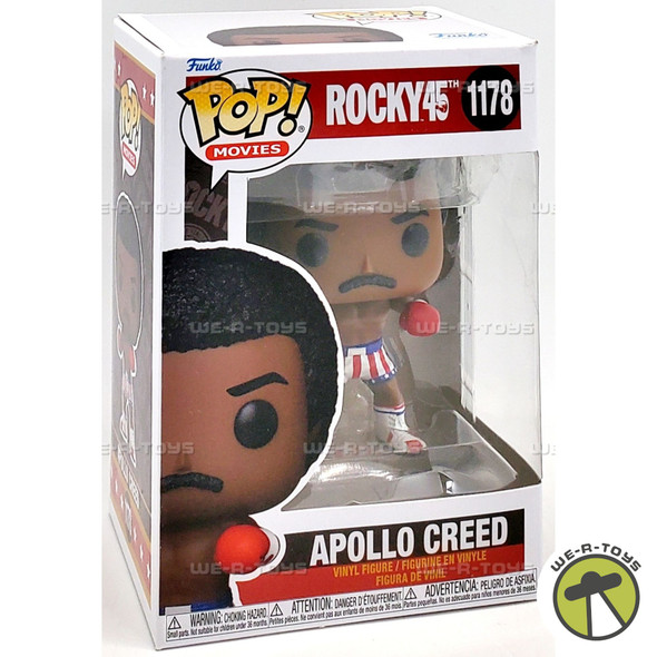 Funko POP Movies Rocky 45th Anniversary Apollo Creed 1178 Vinyl Figure