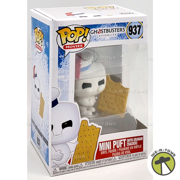 Funko POP Movies Ghostbusters Afterlife Mini Puft w/ Graham Cracker 937 Figure