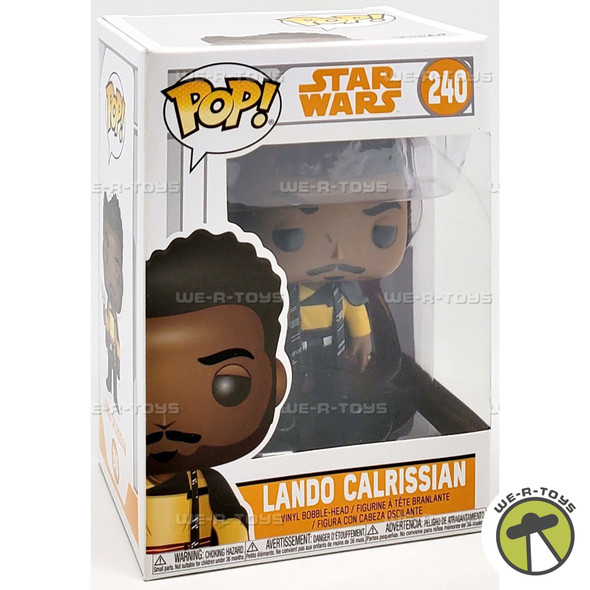 Funko POP Star Wars Lando Calrissian 240 Vinyl Bobble Head Figure