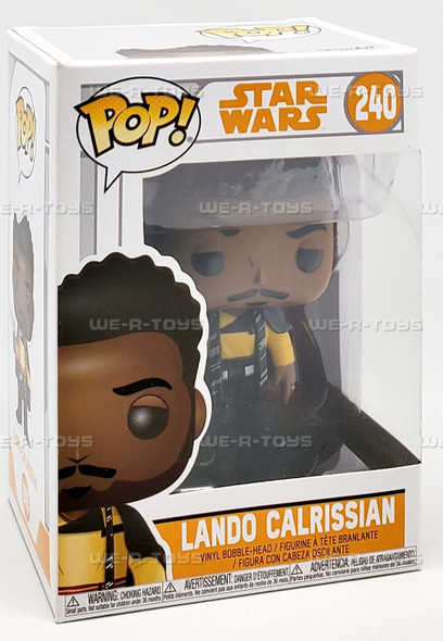 Funko POP Star Wars Lando Calrissian 240 Vinyl Bobble Head Figure