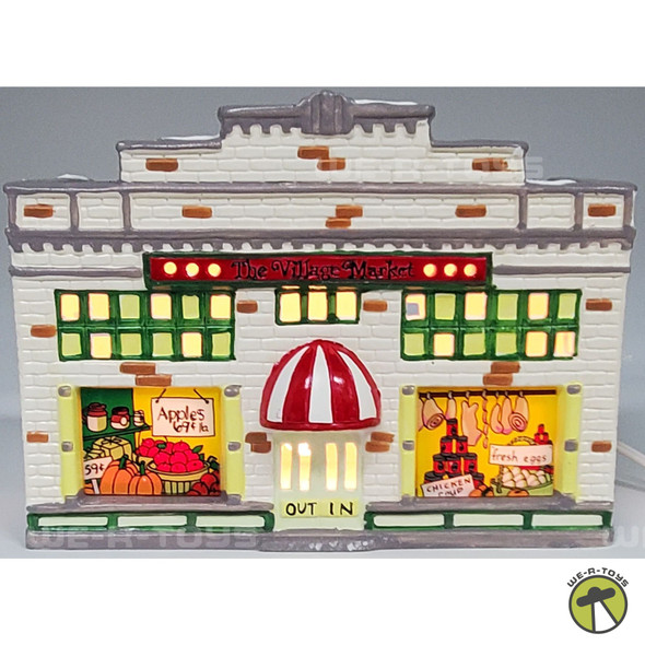 Department 56 Village Market The Original Snow Village Handpainted Ceramic
