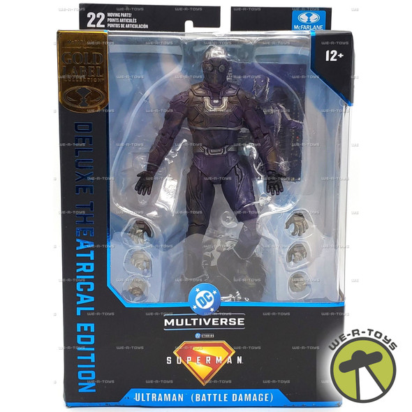 DC Multiverse Ultraman Battle Damage Action Figure McFarlane Toys #17449