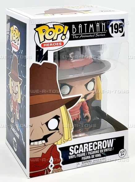 Funko POP Heroes Batman the Animated Series Scarecrow 195 Vinyl Figure