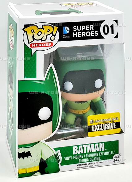 Funko POP Heroes Batman 75th Green Batman 01 Vinyl Figure