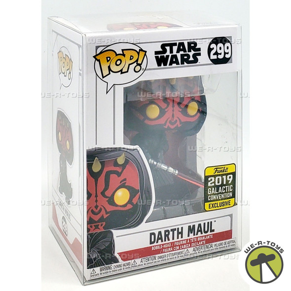 Funko POP Star Wars Darth Maul 299 Vinyl Bobble Head Figure