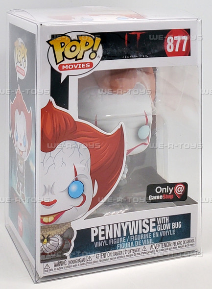 Funko POP Movies It Chapter Two Pennywise with Glow Bug 877 Vinyl Figure