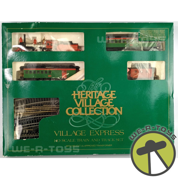 Department 56 Village Express Train & Track Set Heritage Village Accessory