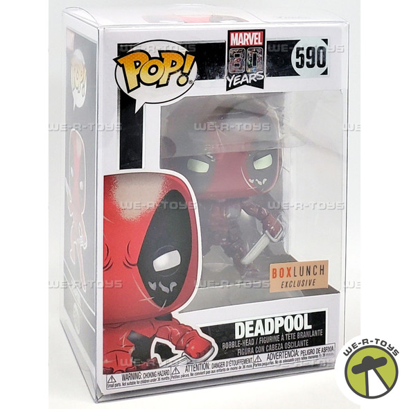 Funko POP Marvel 80 Years Deadpool 590 Vinyl Bobble Head Figure