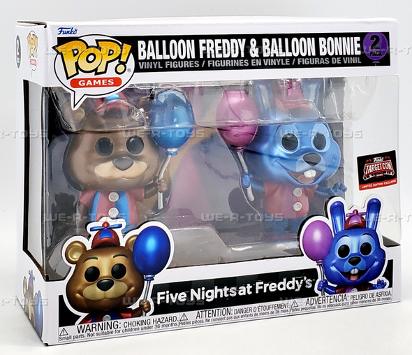 Funko POP Games Five Nights at Freddy’s Balloon Freddy and Bonnie 2 Pack