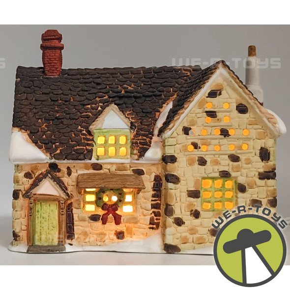 Department 56 Stone Cottage Dickens Village Series Lighted Building 6518-8