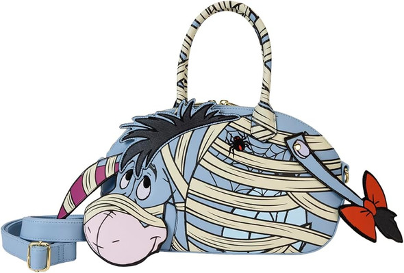 Winnie The Pooh Mummy Eeyore Cosplay Glow Crossbody Bag Loungefly