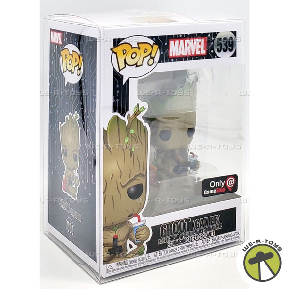 Funko POP Marvel Groot Gamer 539 Vinyl Bobble Head Figure