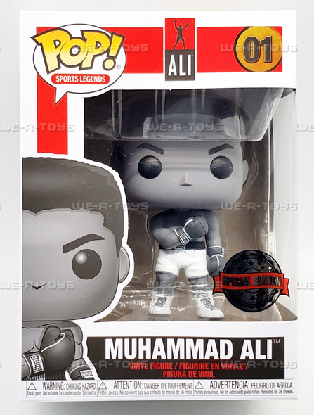 Funko POP Sports Legends Muhammad Ali 01 Black and White Vinyl Figure