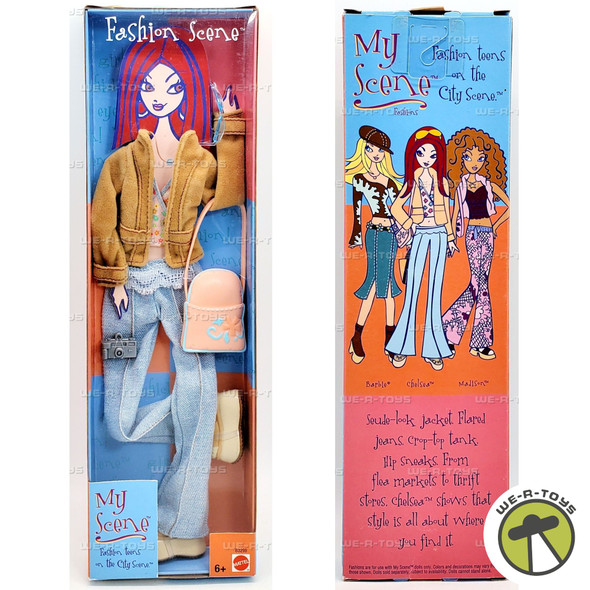 Barbie My Scene Fashion Scene Chelsea Outfit and Accessories 2002 Mattel B3299