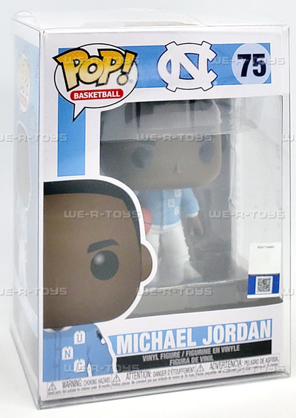 Funko POP Basketball UNC Michael Jordan Warm Ups 75 Vinyl Figure