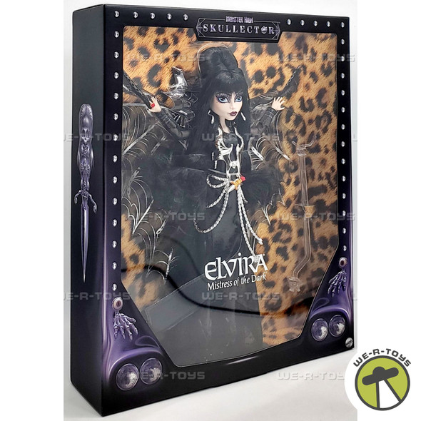 Monster High Elvira Mistress of The Dark Doll 2025 Mattel HYV99