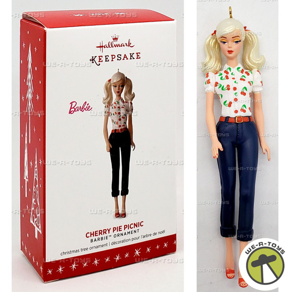 Hallmark Keepsake Ornament Barbie Cherry Pie Picnic Ornament 2016