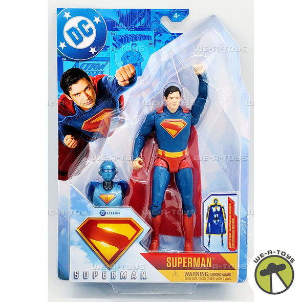 DC Studios Superman 6 Inch Action Figure 2024 Spin Master 6073654