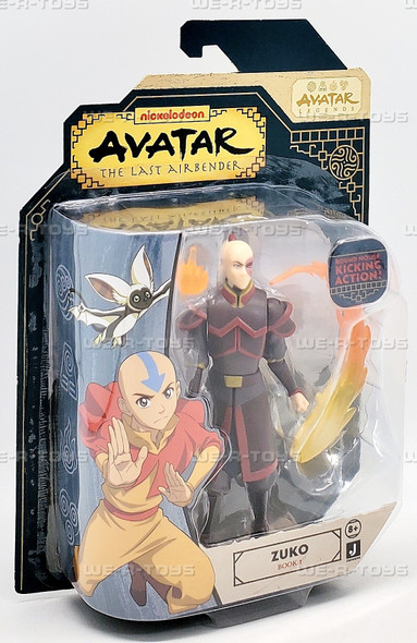 Avatar The Last Airbender Book One Zuko Action Figure 2025 Jazwares AVTL0051